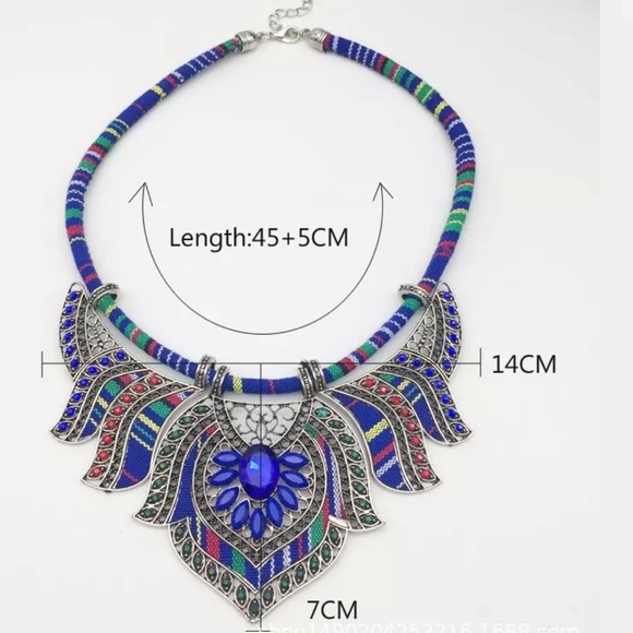 Statement Large Choker vintage style - Picture 3 of 4